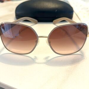 Salvatore Ferragamo brown gradient lens sunglasses